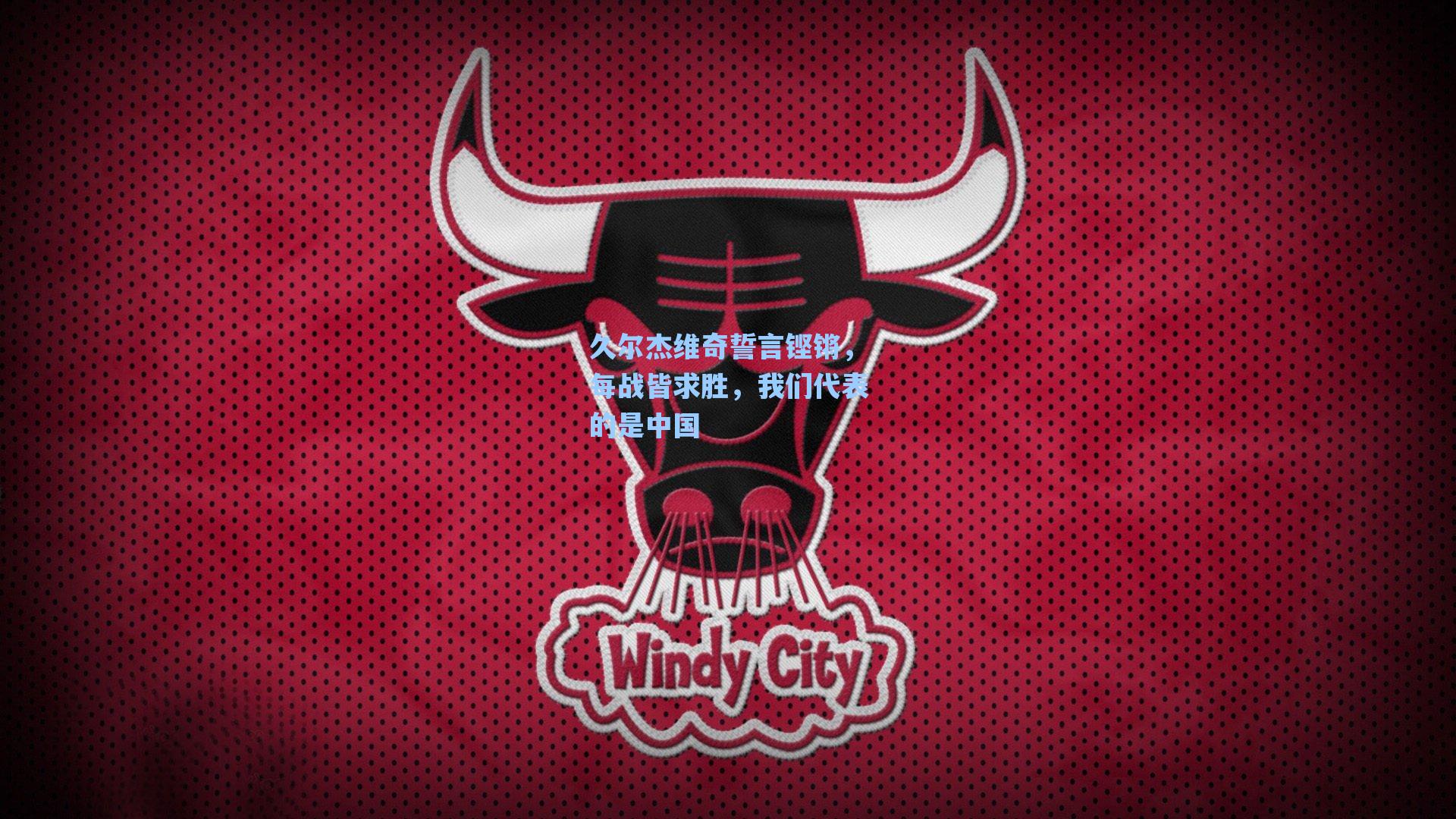 久尔杰维奇誓言铿锵，每战皆求胜，我们代表的是中国